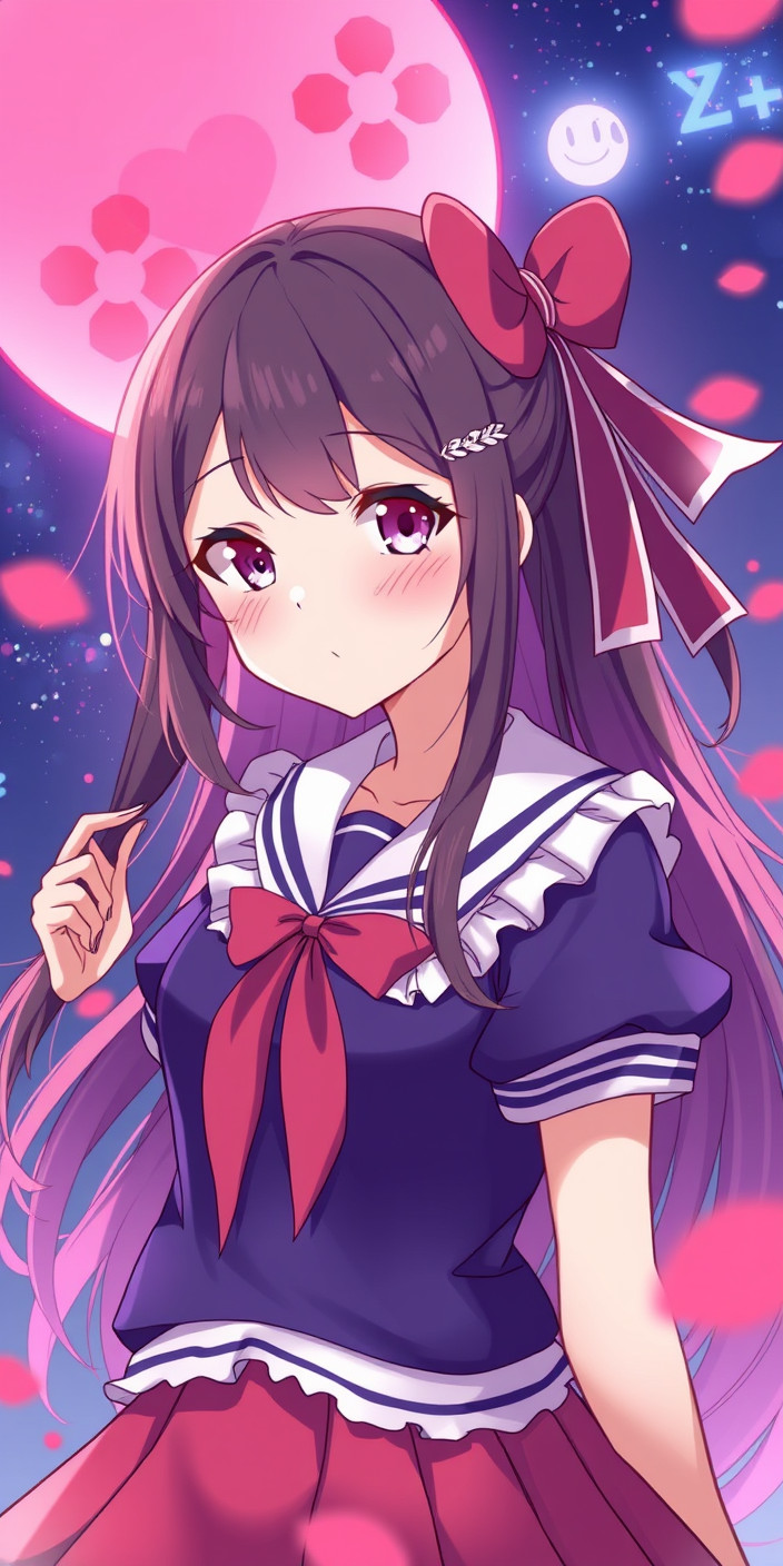 Anime  girl 5 Phone Wallpaper