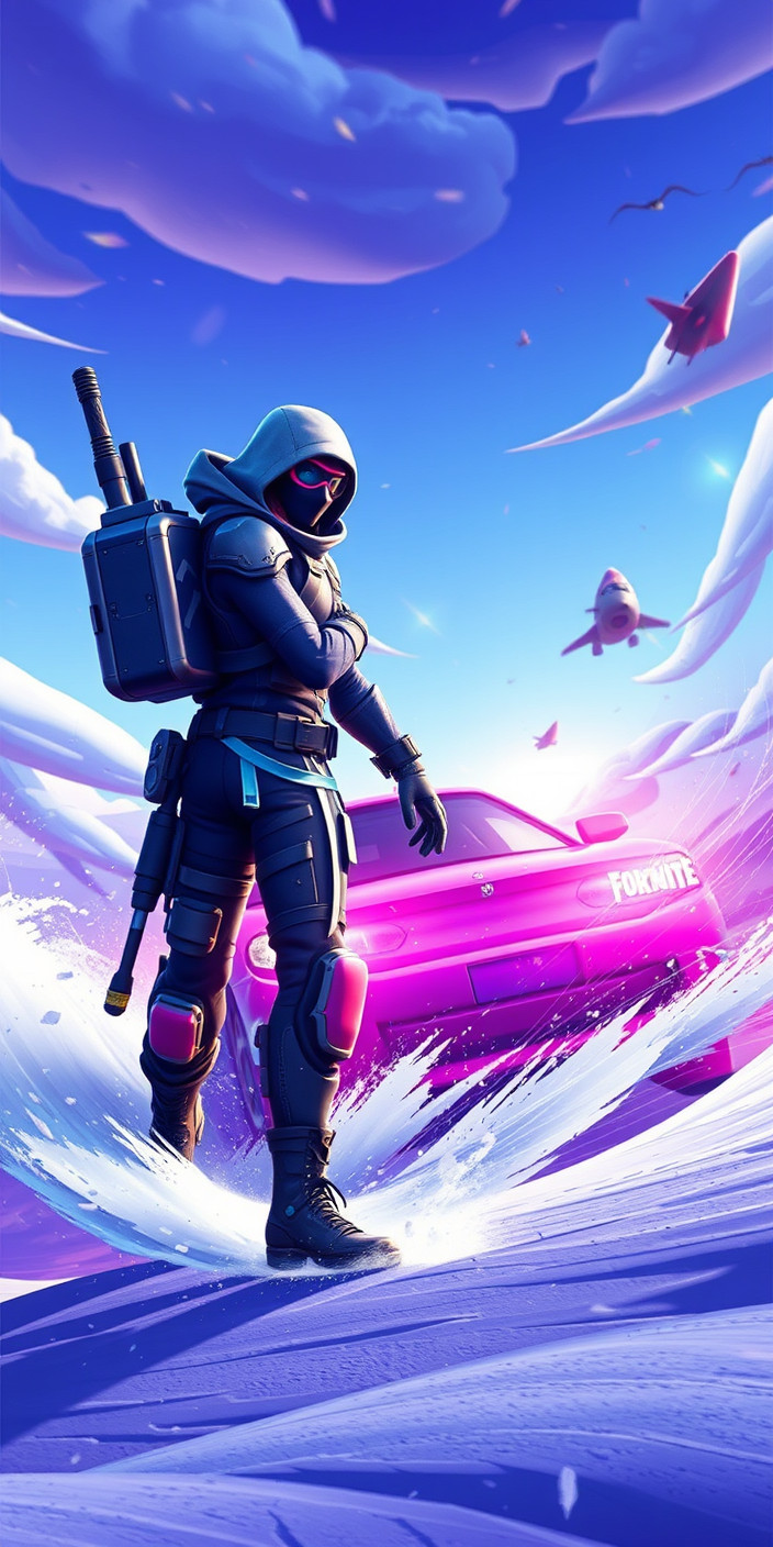 Drift fortnite 10 Phone Wallpaper