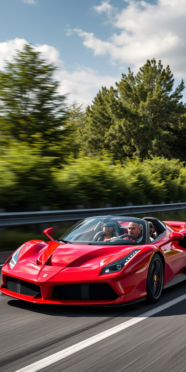 Ferrari 9 Phone Wallpaper