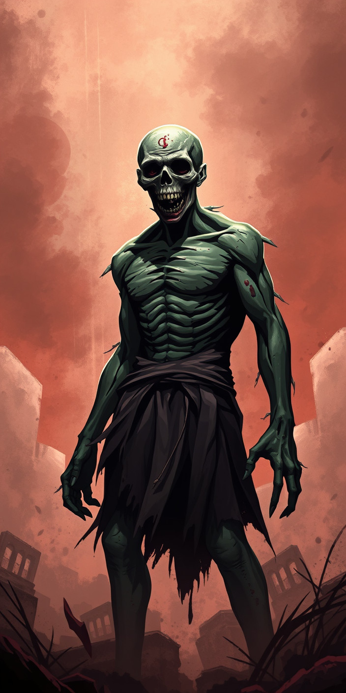 Zombie 4 Phone Wallpaper