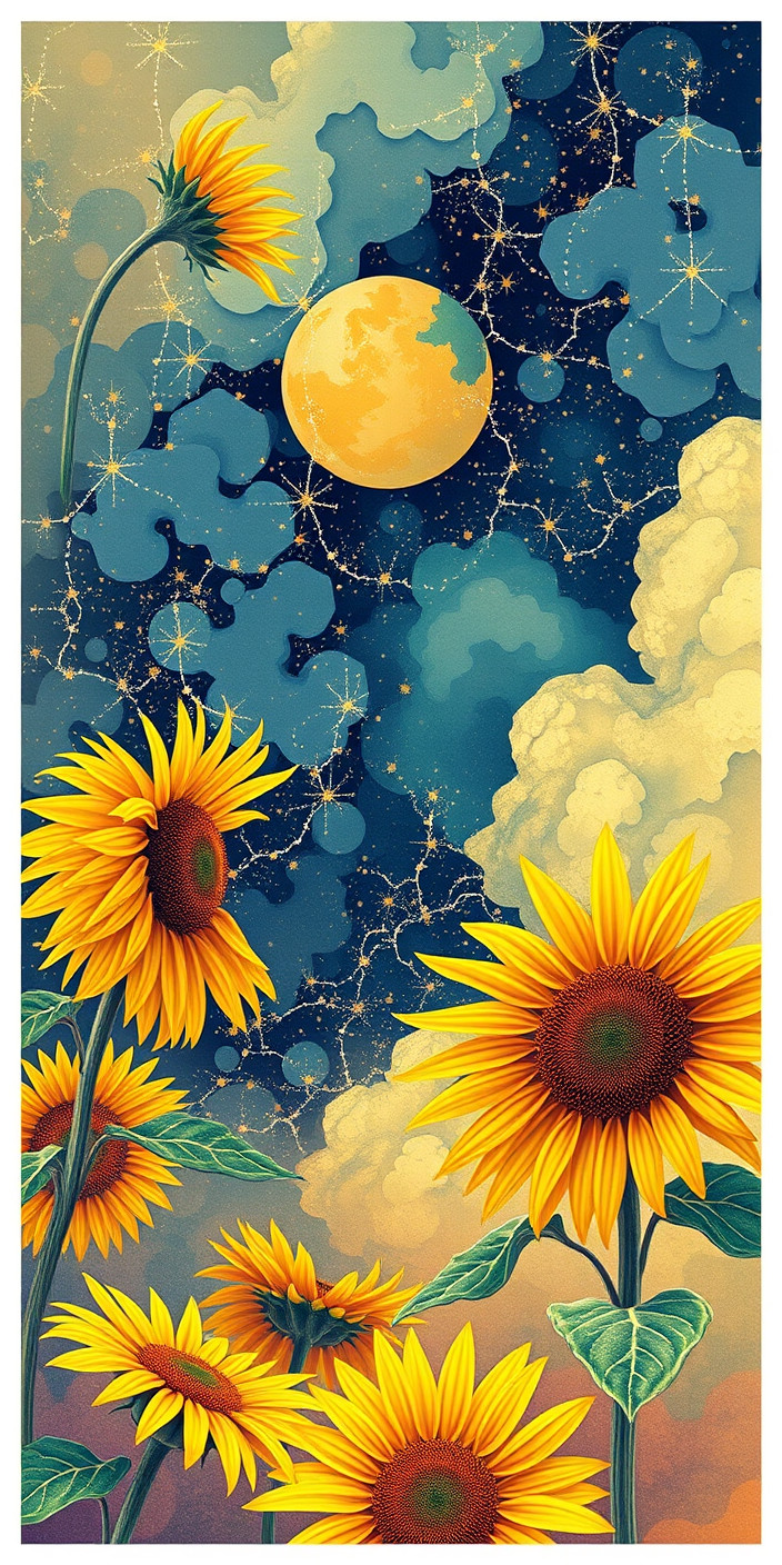 Sunflower aesthetic 13 Phone Wallpaper