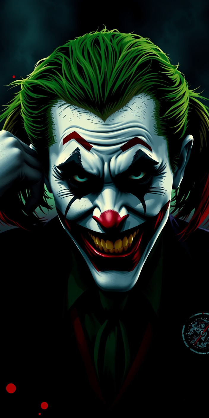 Suicide squad joker 9 Phone Wallpaper
