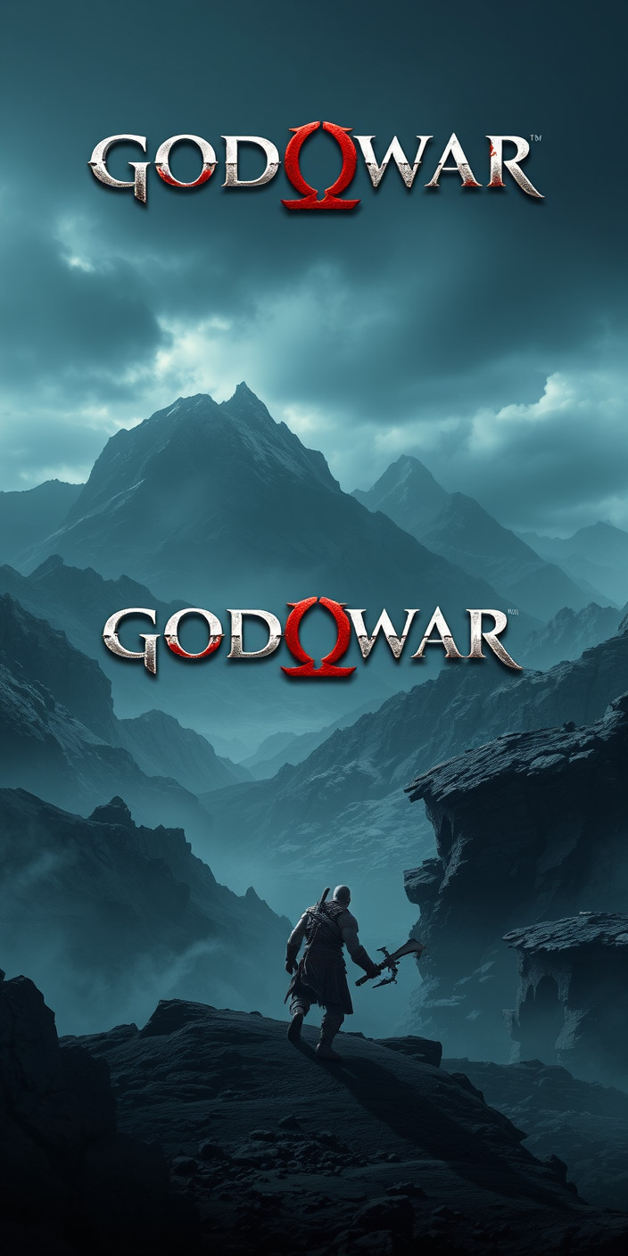 God of war 4 4 Phone Wallpaper