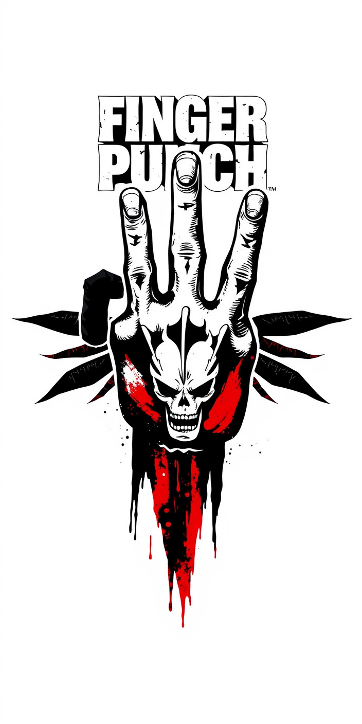 Five finger death punch 3 Phone Wallpaper