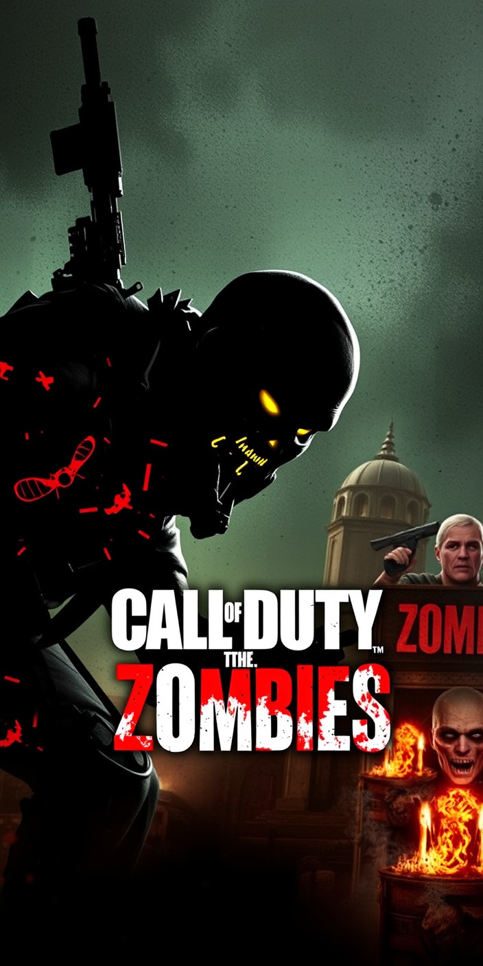 Call of duty zombies 5 Phone Wallpaper