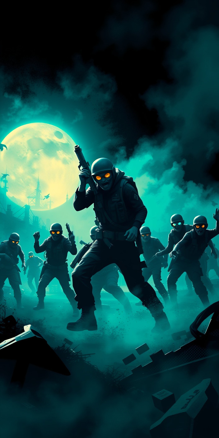 Cod zombies 4 Phone Wallpaper