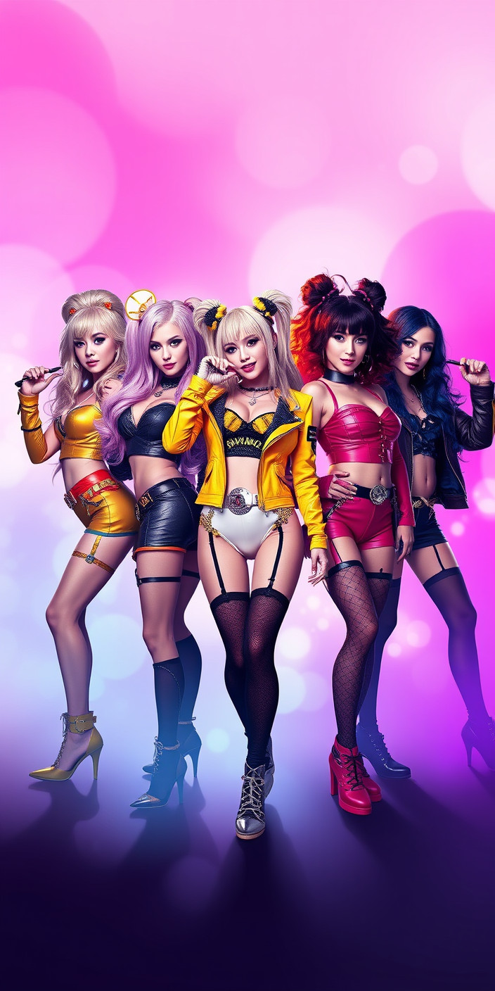 Kda pop stars 12 Phone Wallpaper