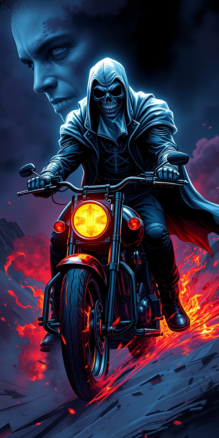 Ghost rider 10 Phone Wallpaper