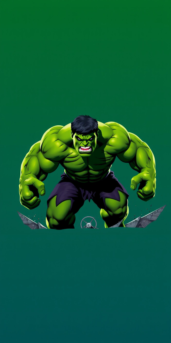 Hulk 3 Phone Wallpaper