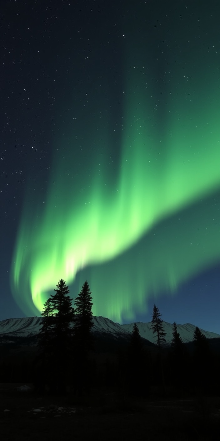 Northern lights 6 Phone Wallpaper