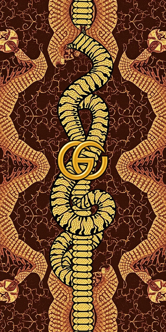 Gucci snake 5 Phone Wallpaper