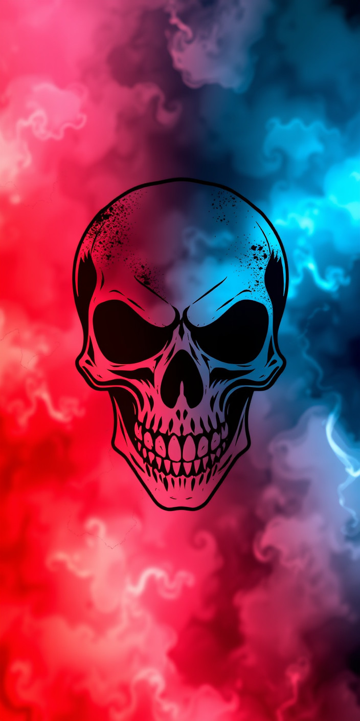 Skull 11 Phone Wallpaper