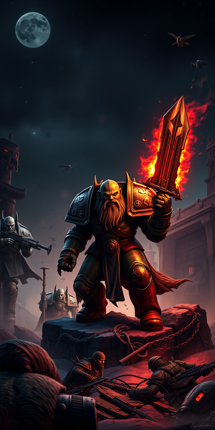 Warhammer 40k space wolves 4 Phone Wallpaper