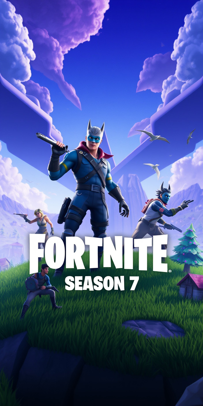 Fortnite season 7 5 Phone Wallpaper