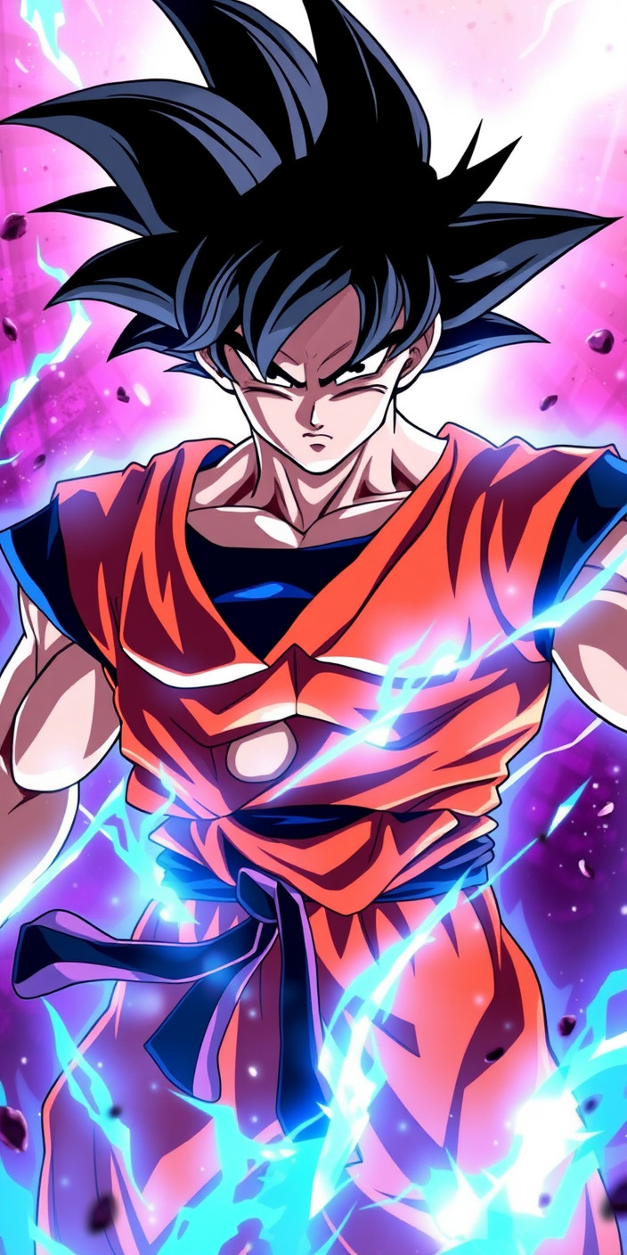 Ultra instinct goku 5 Phone Wallpaper