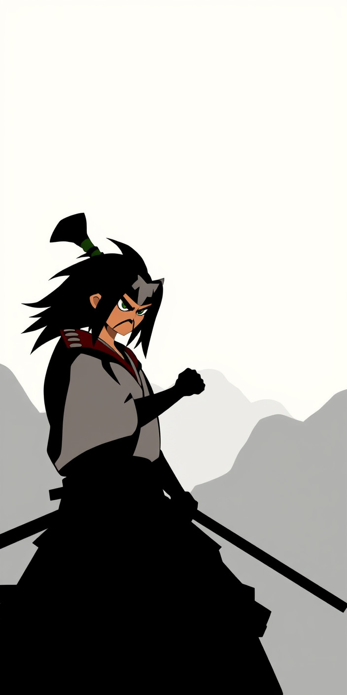 Samurai jack 1 Phone Wallpaper