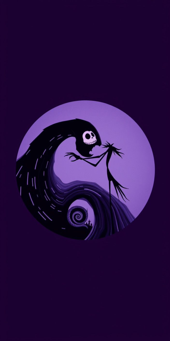 Nightmare before christmas 1 Phone Wallpaper