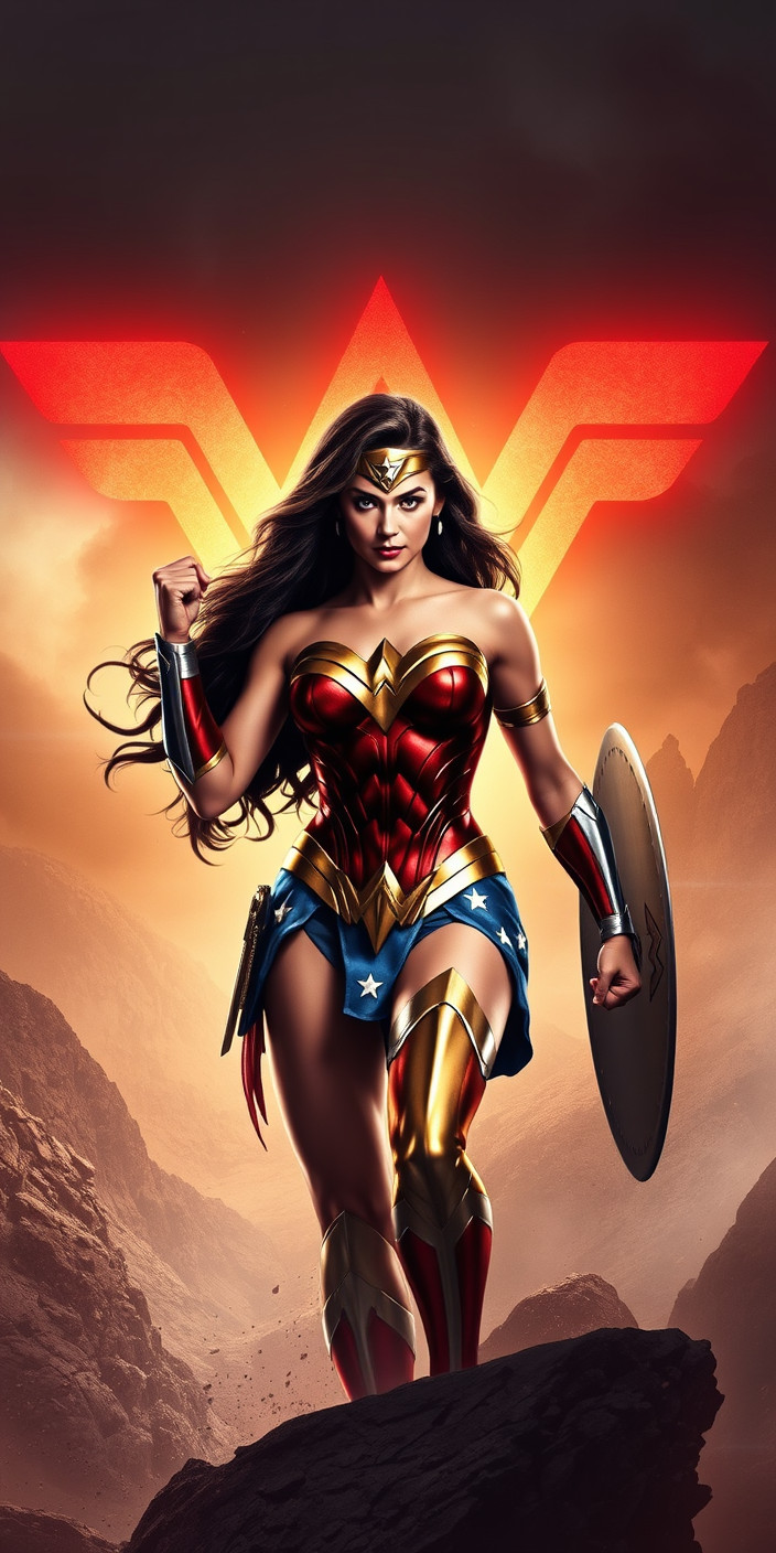 Wonder woman 4 Phone Wallpaper