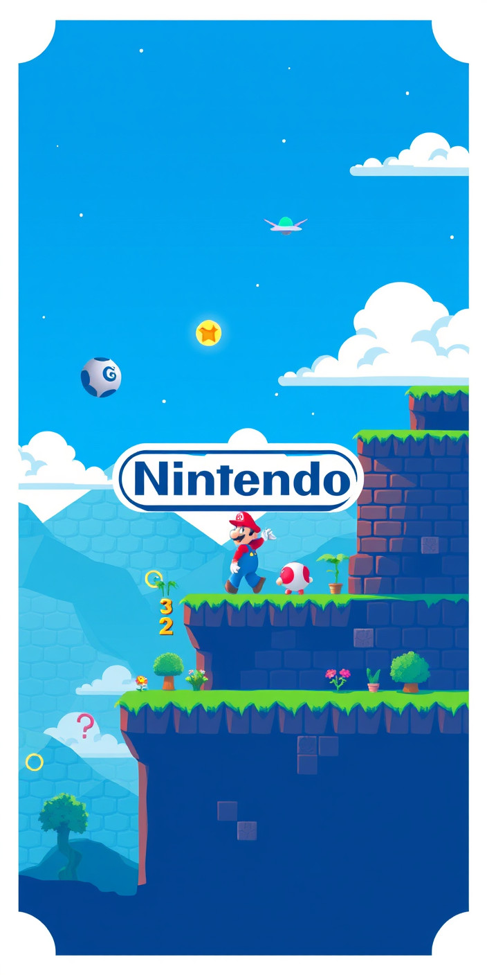 Nintendo 7 Phone Wallpaper
