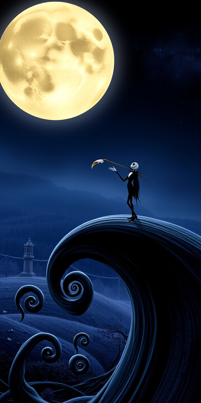 Nightmare before christmas 5 Phone Wallpaper