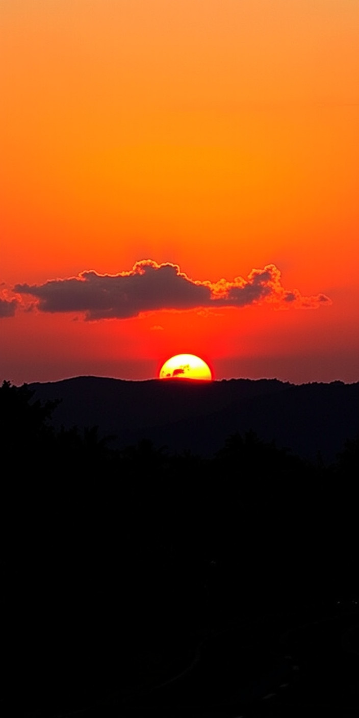 Sunset 3 Phone Wallpaper