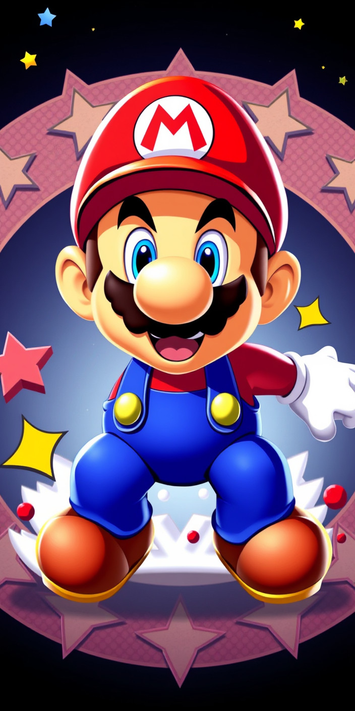 Super mario 7 Phone Wallpaper