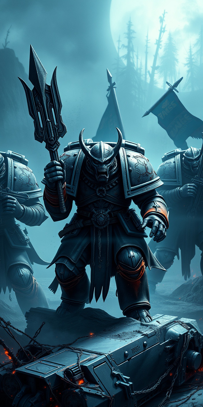 Warhammer 40k space wolves 7 Phone Wallpaper