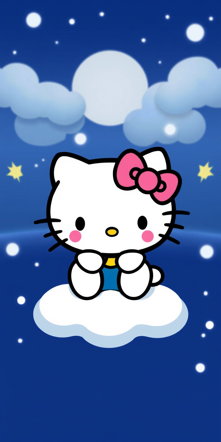 Hello kitty  for android 3 Phone Wallpaper