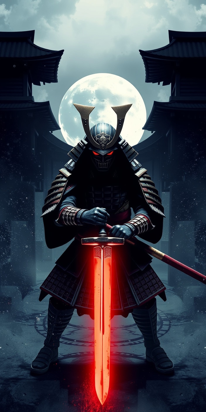 Samurai 11 Phone Wallpaper