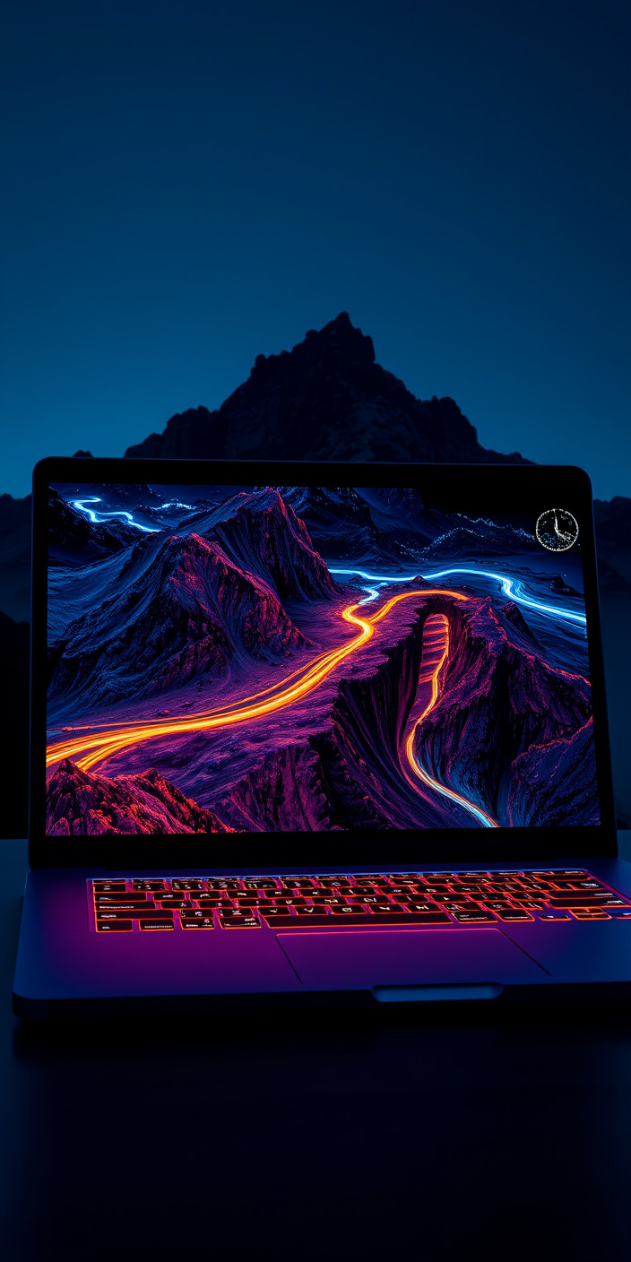 Laptop  4k 12 Phone Wallpaper