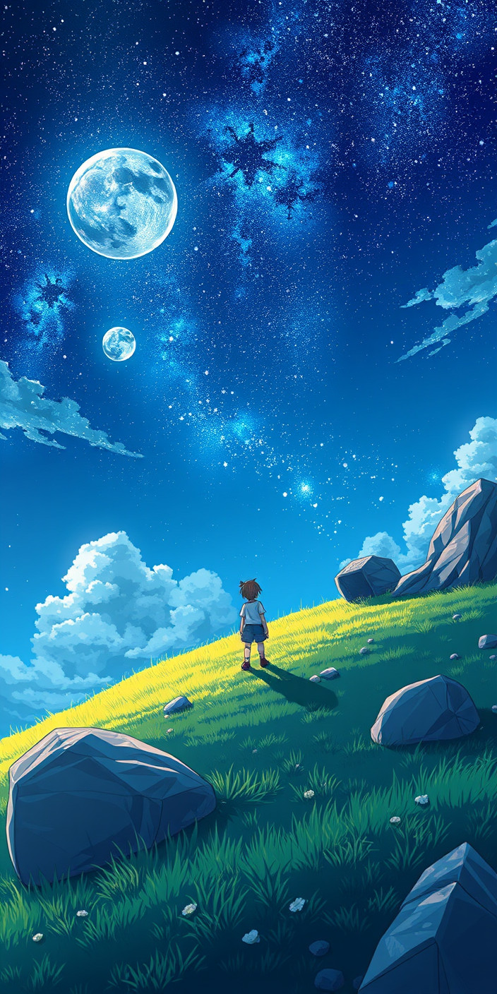 Anime 8 Phone Wallpaper