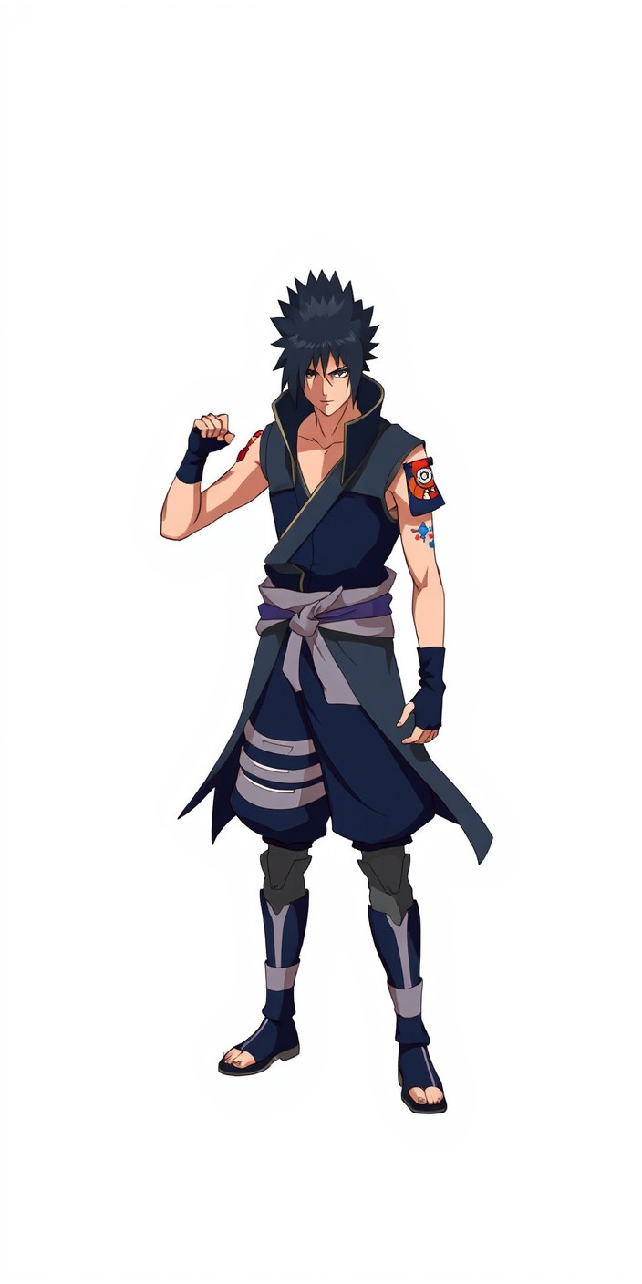 Sasuke 1 Phone Wallpaper