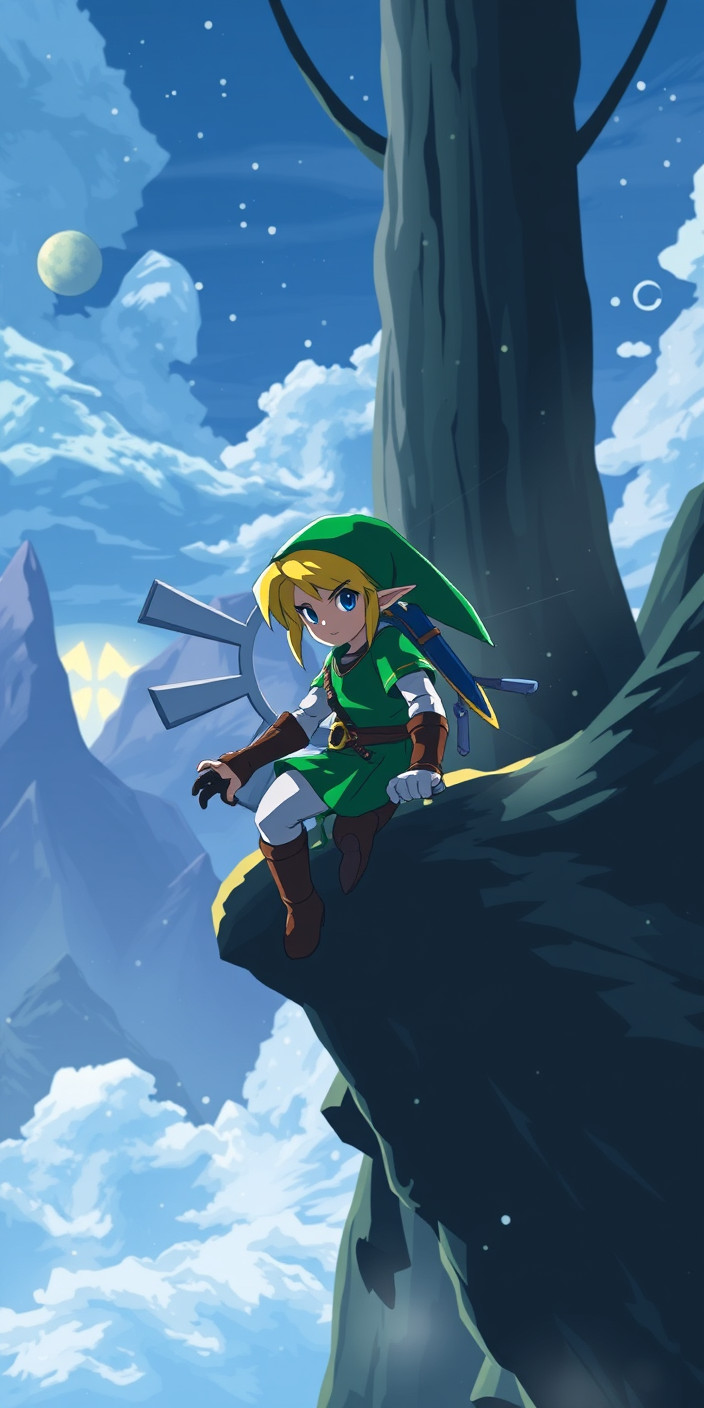 Legend of zelda 8 Phone Wallpaper