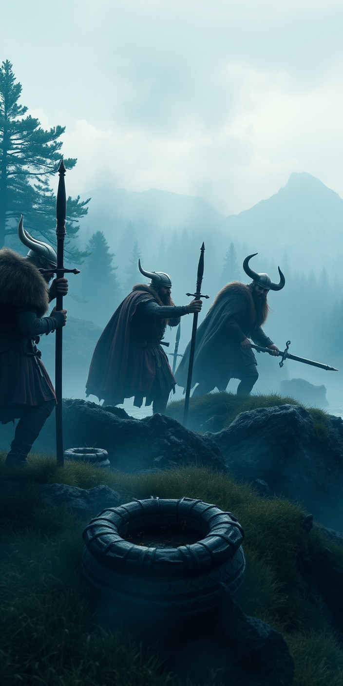 Vikings 3 Phone Wallpaper