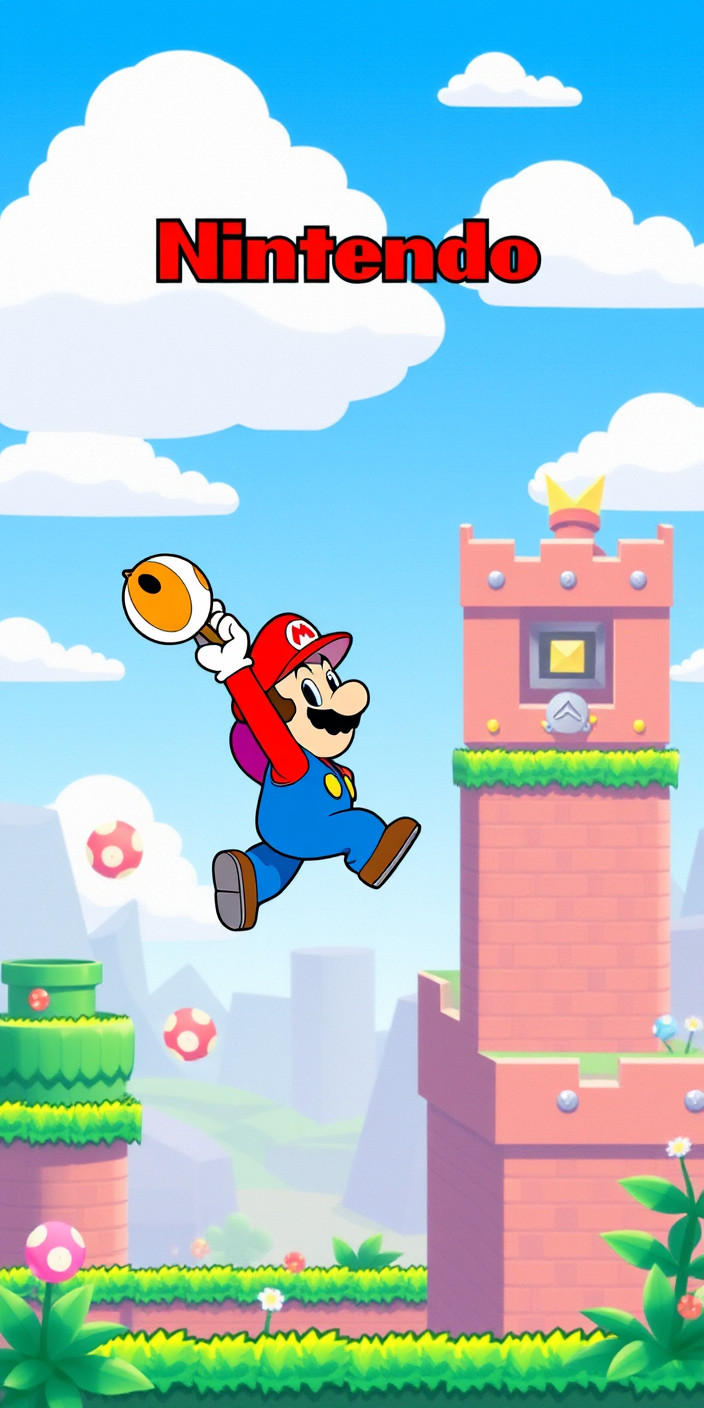 Nintendo mobile 8 Phone Wallpaper