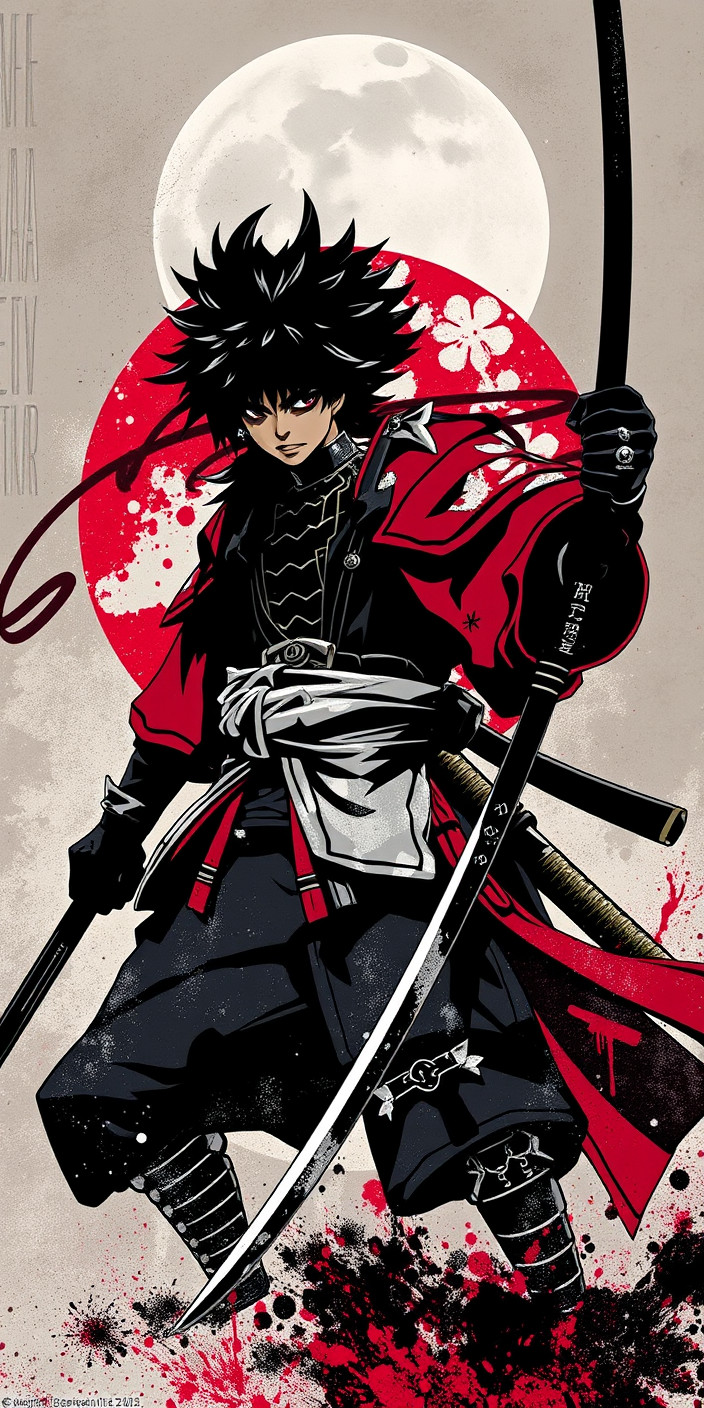 Afro samurai 6 Phone Wallpaper