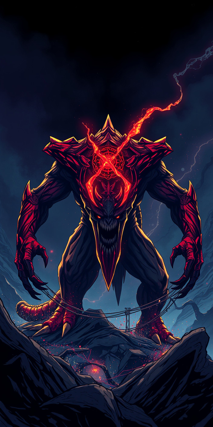 Monster 5 Phone Wallpaper