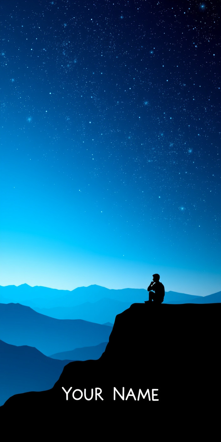 Your name  4k 3 Phone Wallpaper