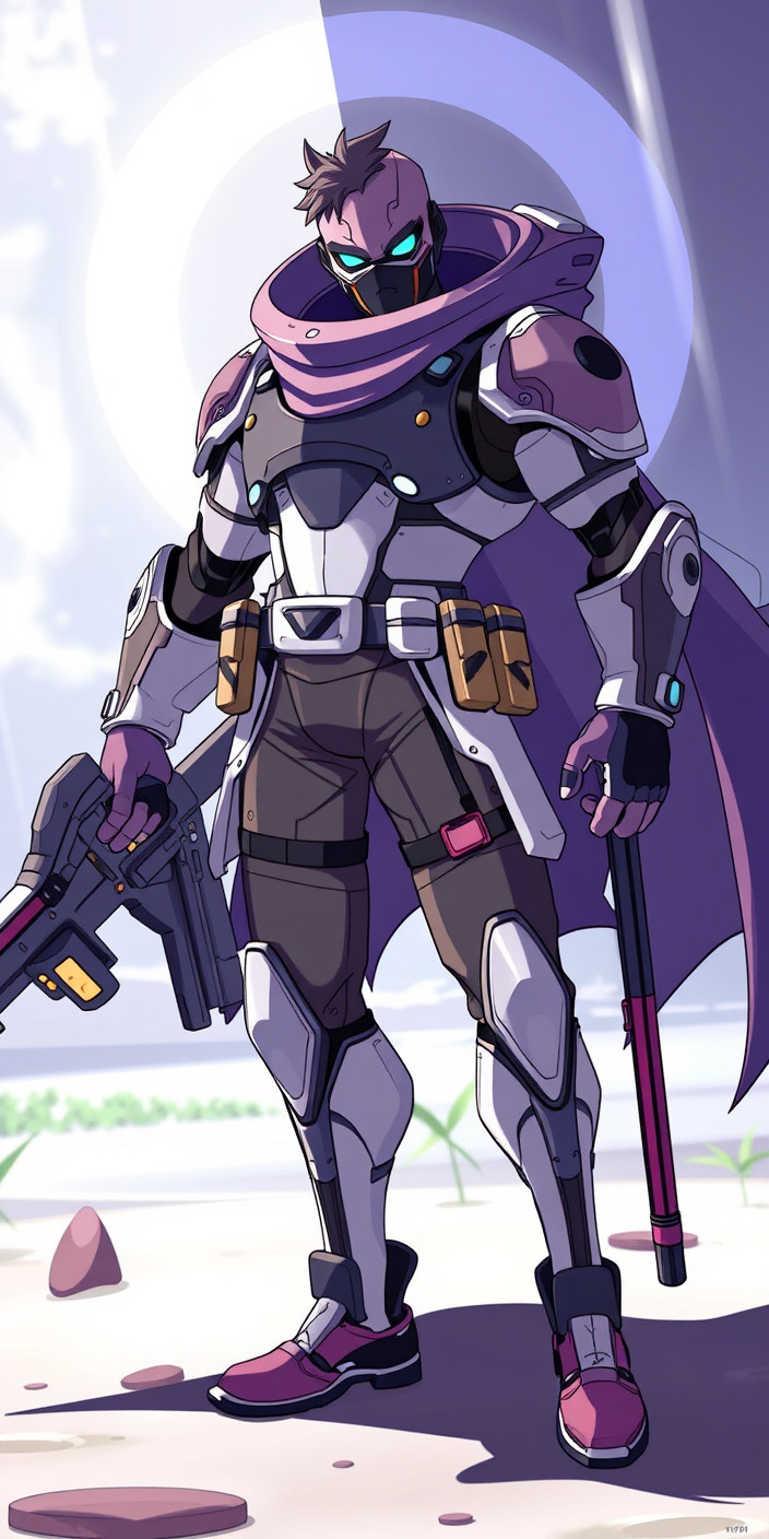 Overwatch anime 13 Phone Wallpaper