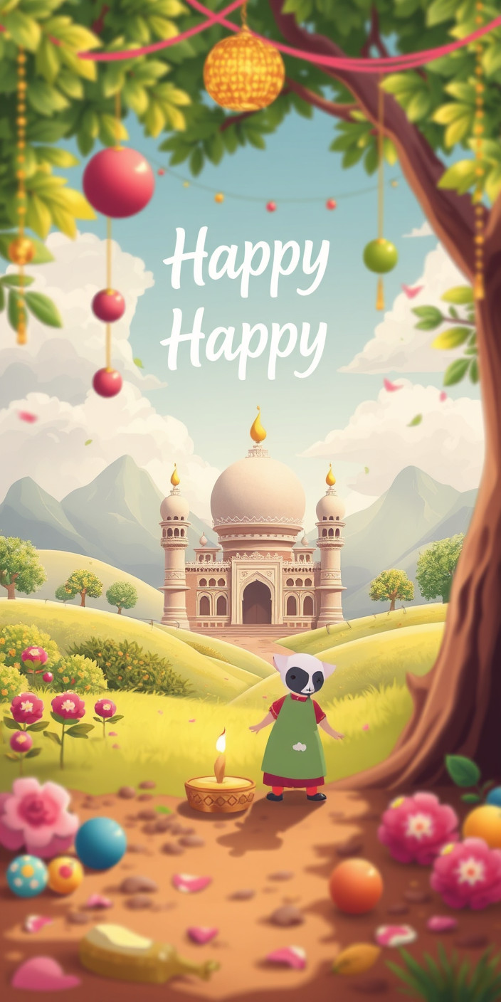Happy birtay 7 Phone Wallpaper
