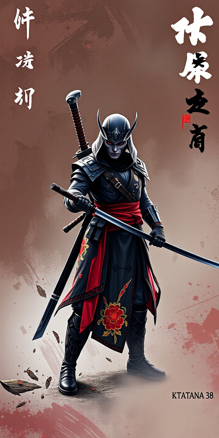 Katana 11 Phone Wallpaper