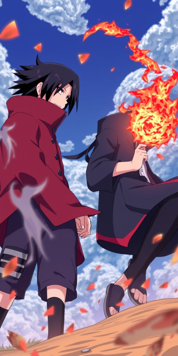Sasuke and itachi 8 Phone Wallpaper