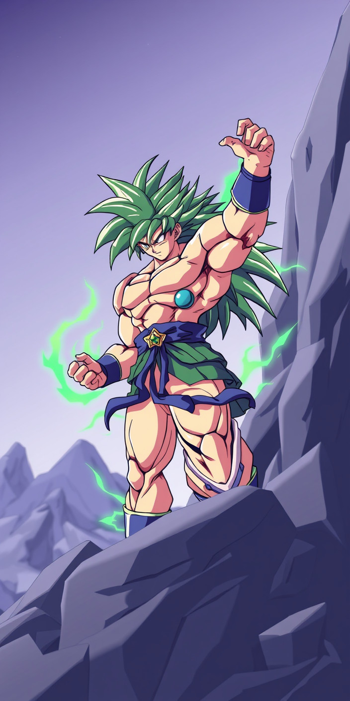 Broly 10 Phone Wallpaper