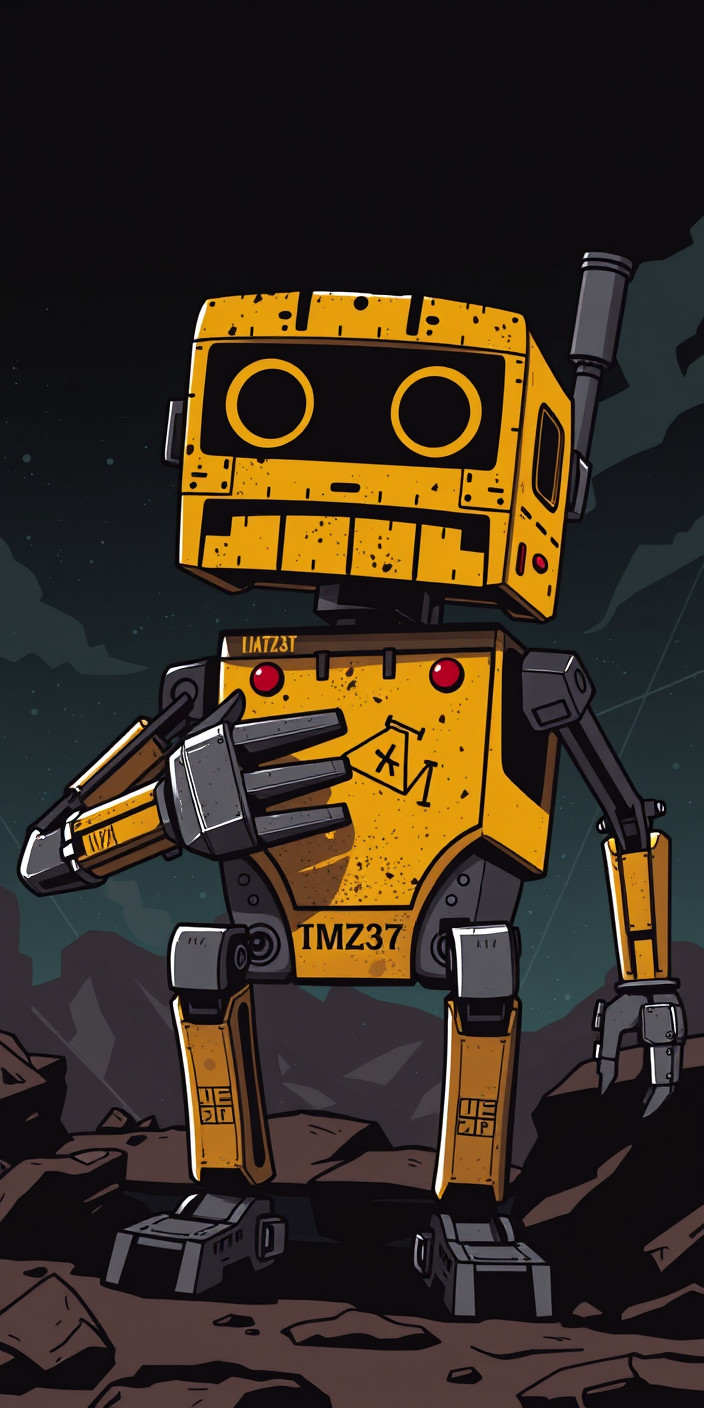 Claptrap 3 Phone Wallpaper
