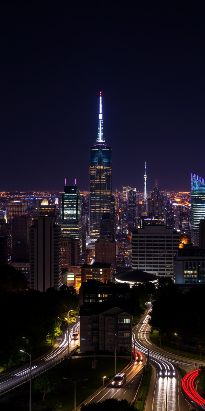 Night city 7 Phone Wallpaper