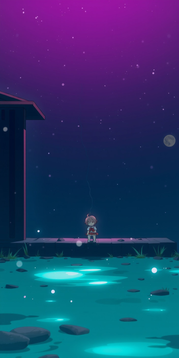 Sad anime 3 Phone Wallpaper