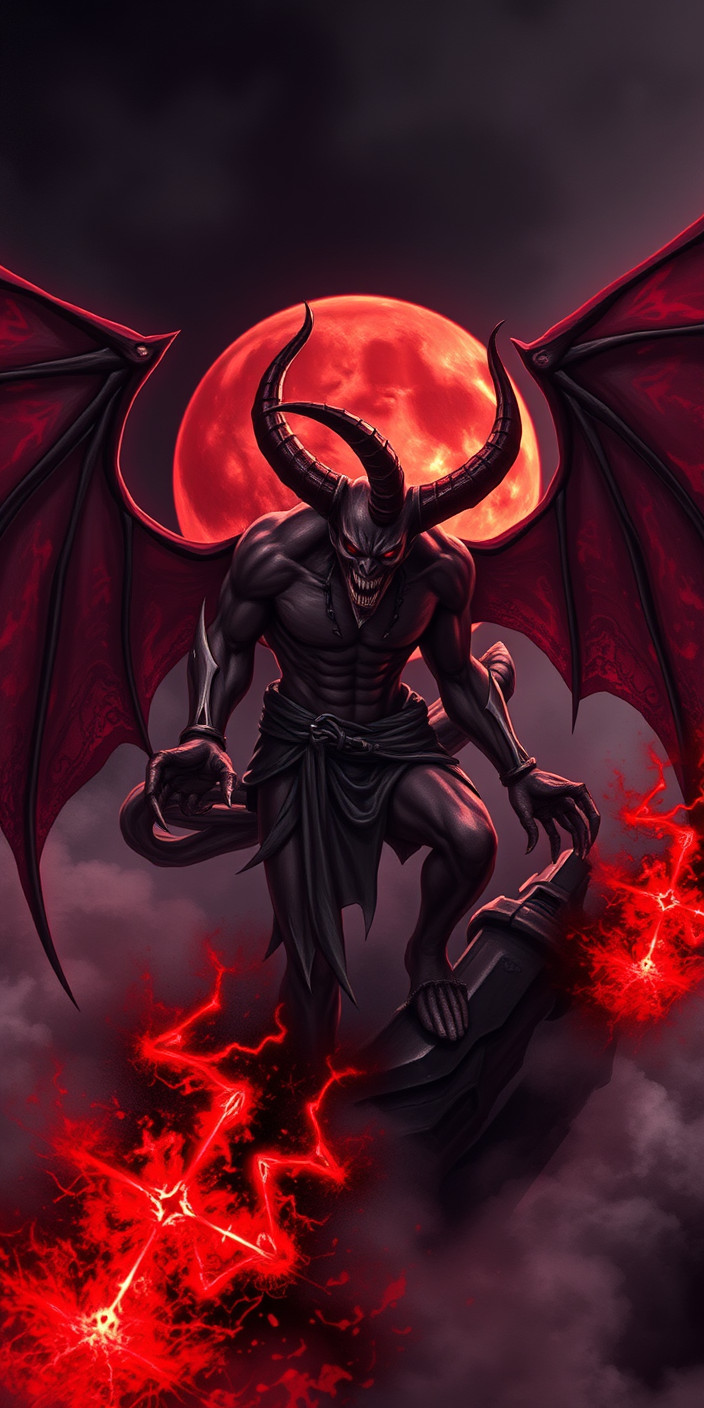 Demon 6 Phone Wallpaper