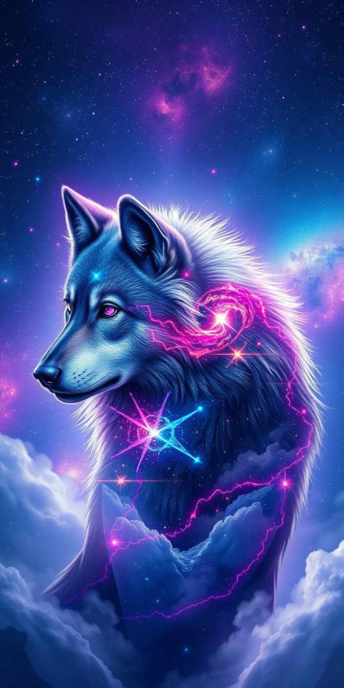 Galaxy wolf 11 Phone Wallpaper