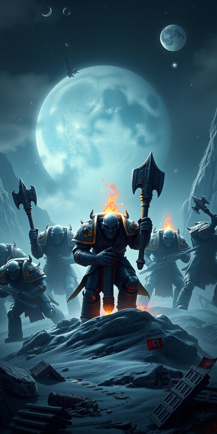 Warhammer 40k space wolves 11 Phone Wallpaper