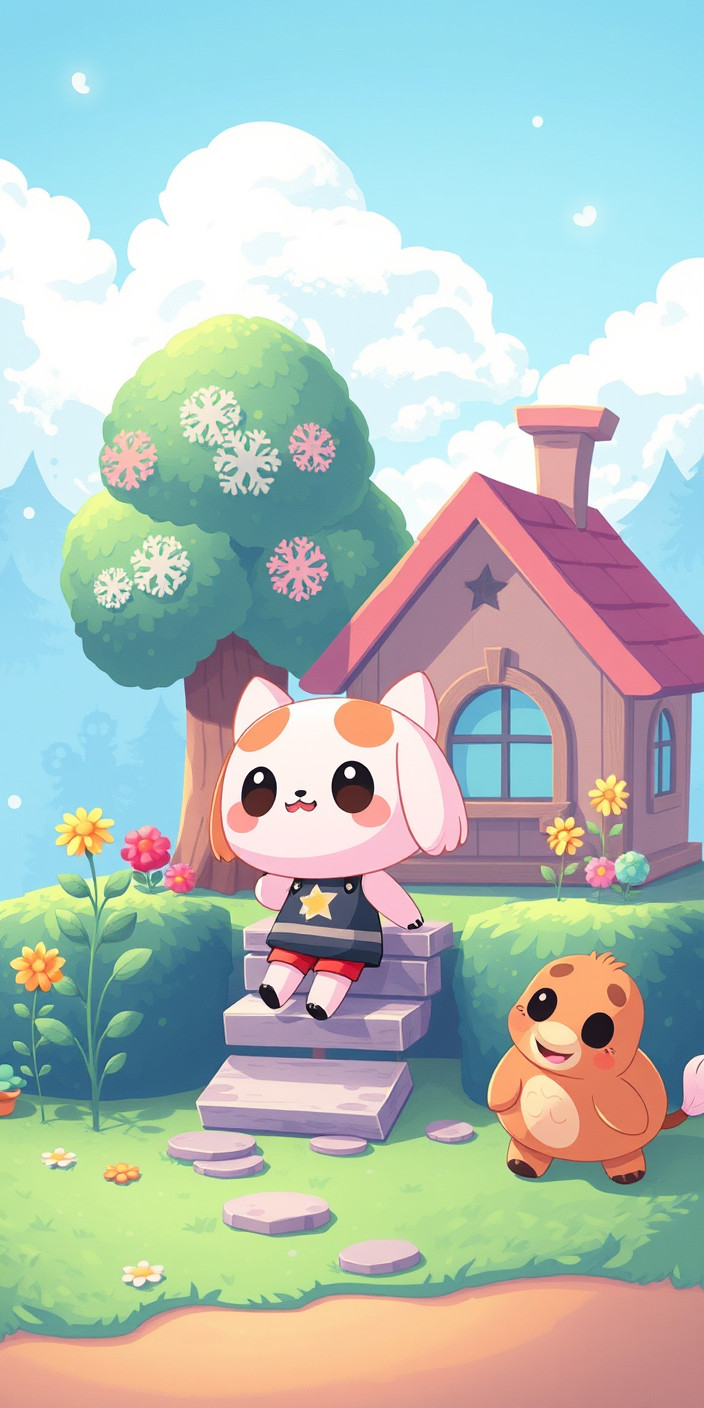 Animal crossing 11 Phone Wallpaper